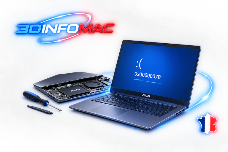 Dépannage 0x0000007B  ASUS