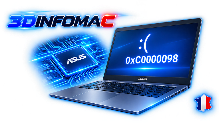 0xC0000098 — BCD le fichier de données de configuration de démarrage (BCD) de Windows est manquant, corrompu ou invalide