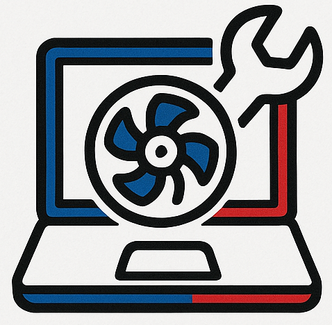 Réparation changement de ventilateur du pc portable