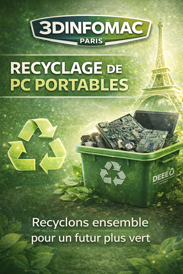 recyclage PC portable asus
