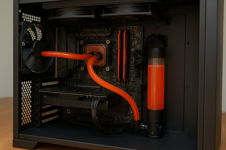 Radiateur bouché par poussière asus
